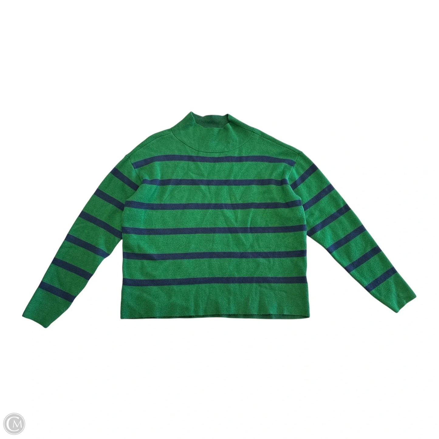Sweater By Maeve In Blue & Green, Size: Xs