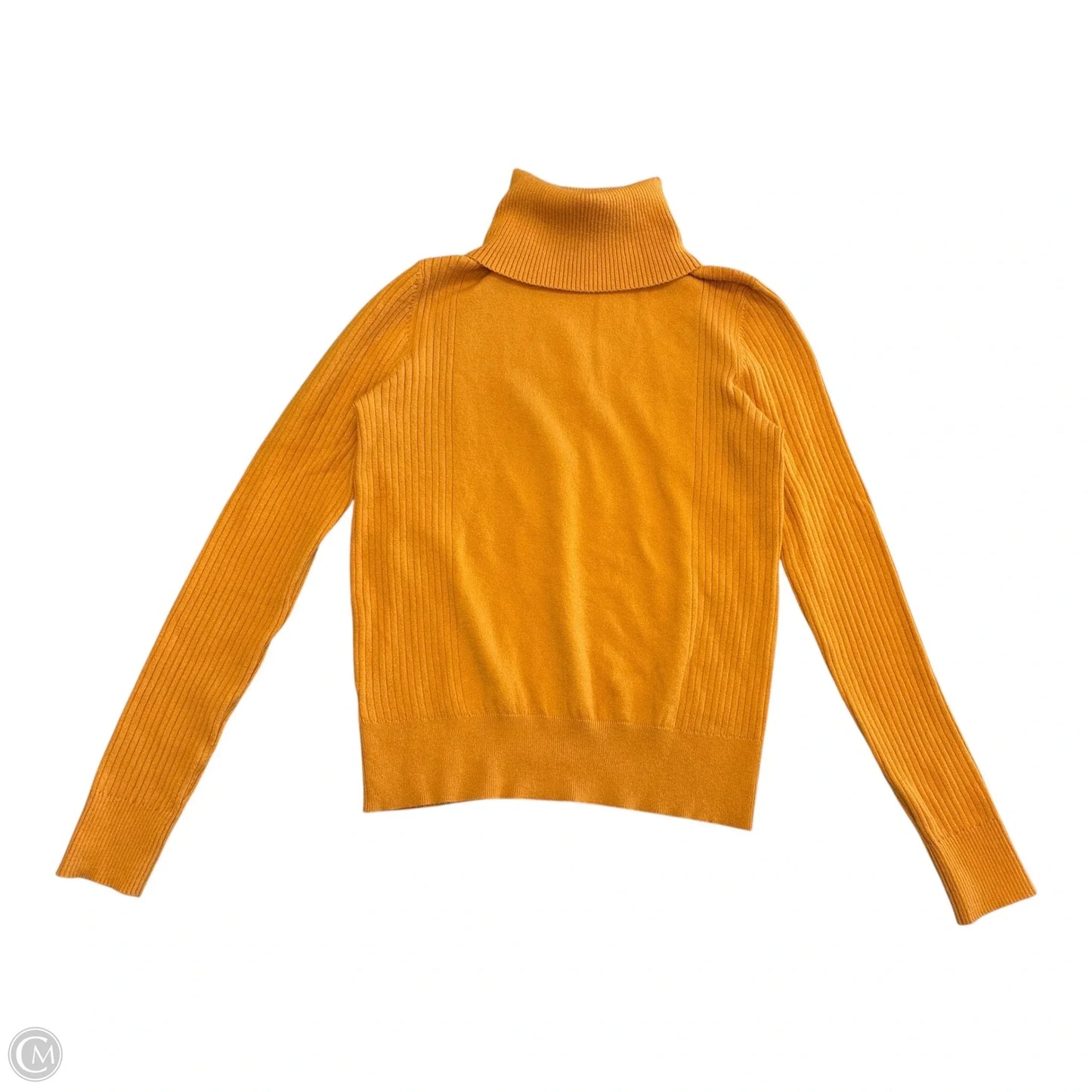 Top Long Sleeve By Ann Taylor In Yellow, Size: S