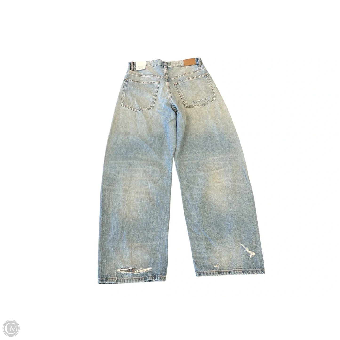 Jeans Boyfriend By Zara In Blue Denim, Size: 14
