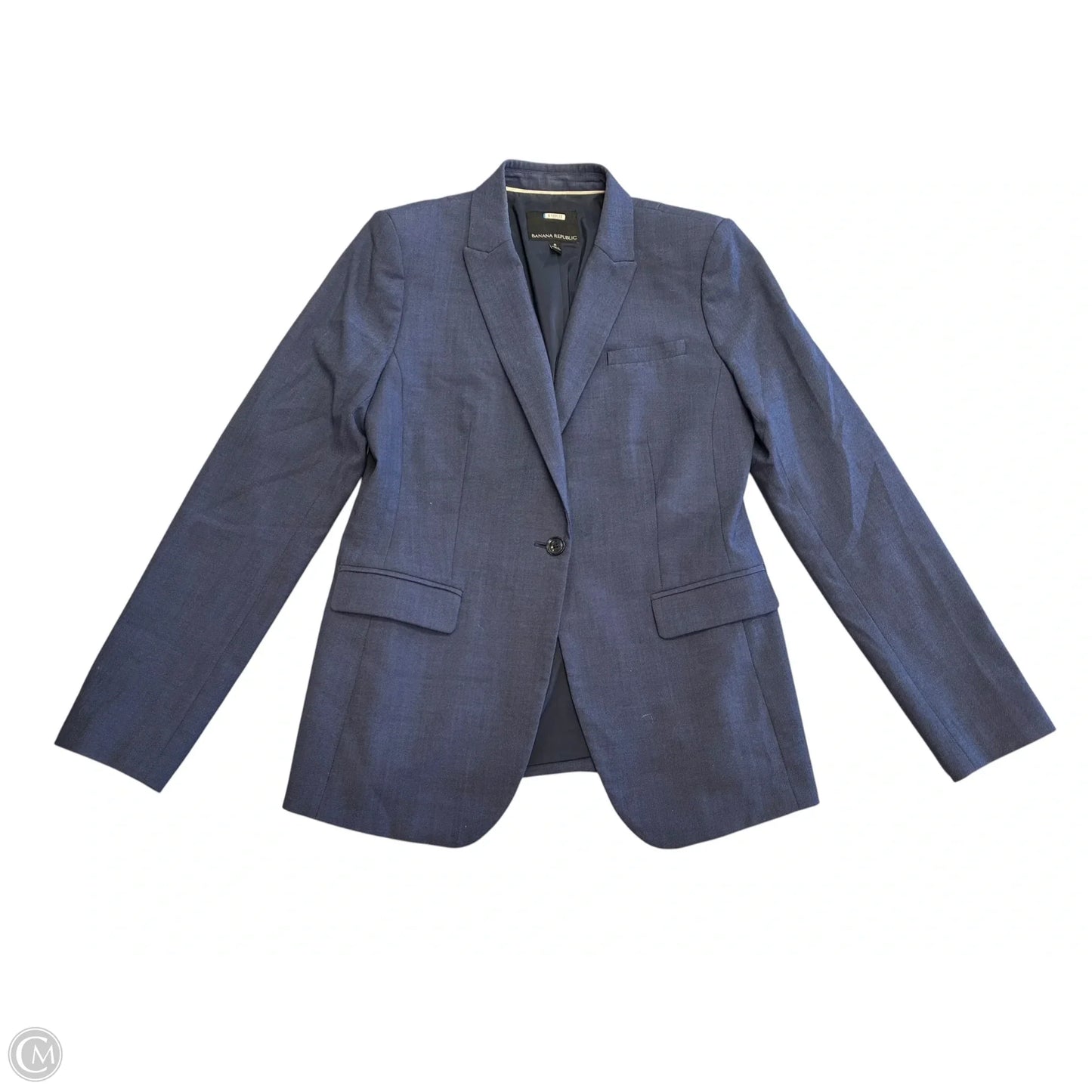 Blazer By Banana Republic In Blue, Size: M