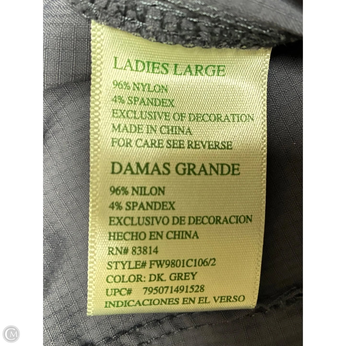 Shorts By Tangerine In Grey, Size: L