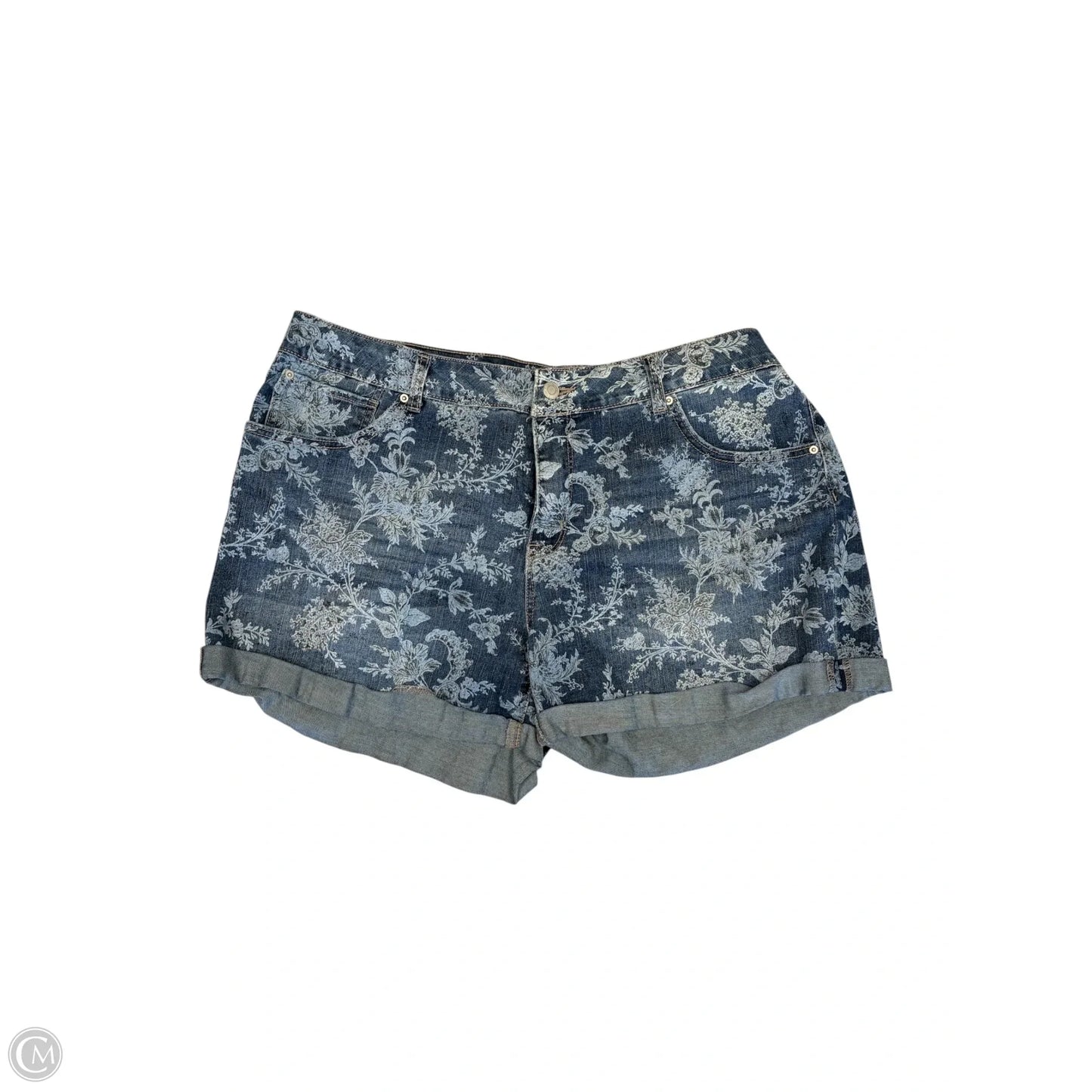 Shorts By Time And Tru In Blue Denim, Size: 20