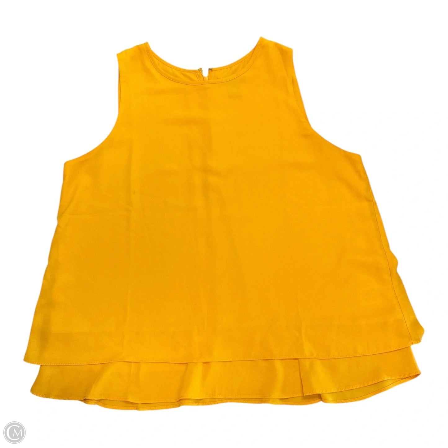 Top Sleeveless Basic By Willi Smith In Yellow, Size: L