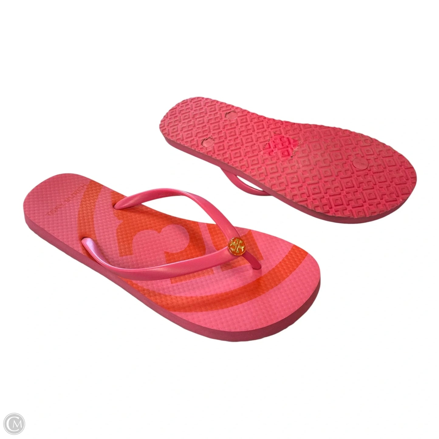 Sandals Designer By Tory Burch In Pink, Size: 11