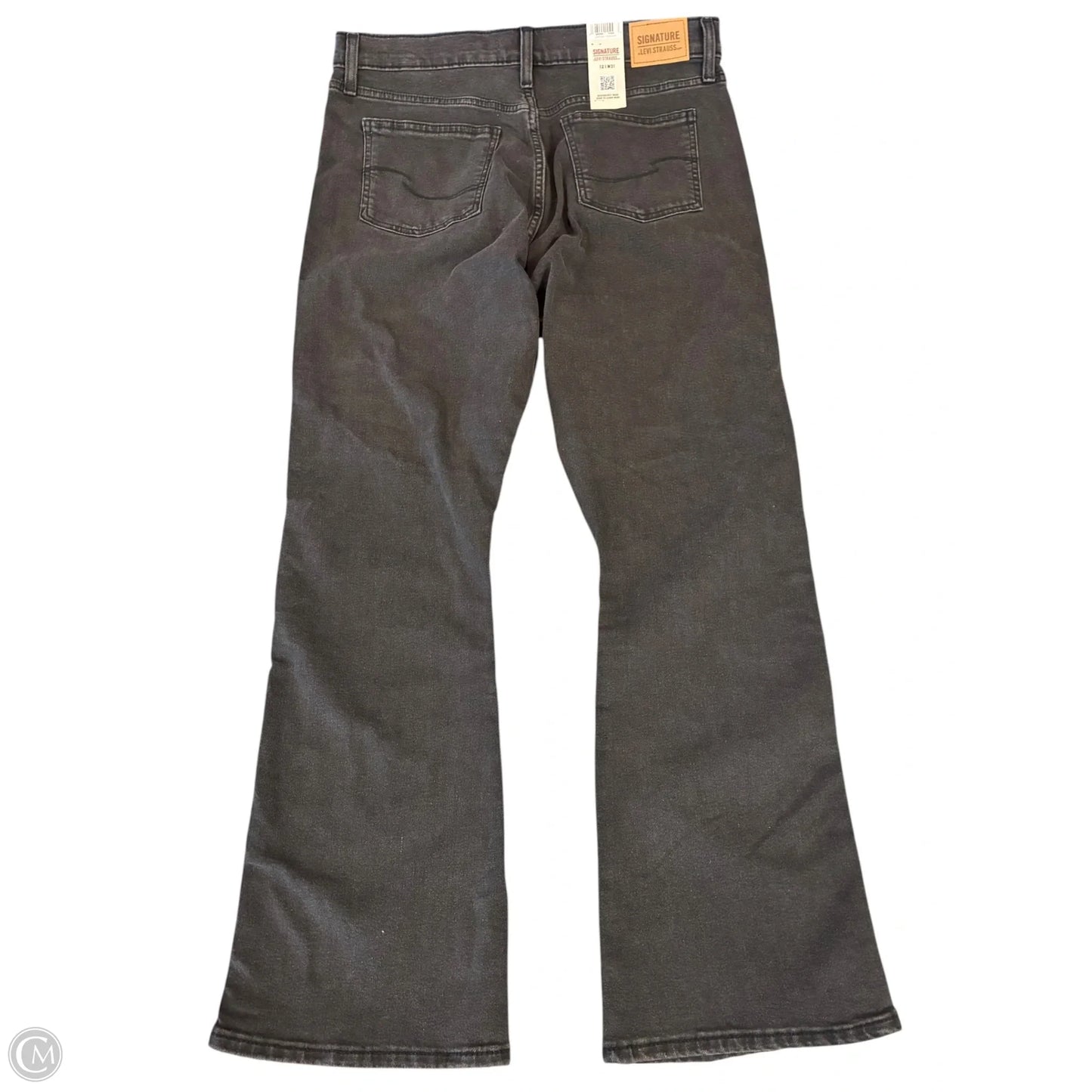 Jeans Flared By Levis In Black, Size: 12