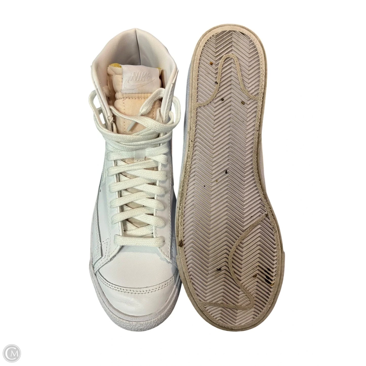 Shoes Athletic By Nike In White, Size: 10