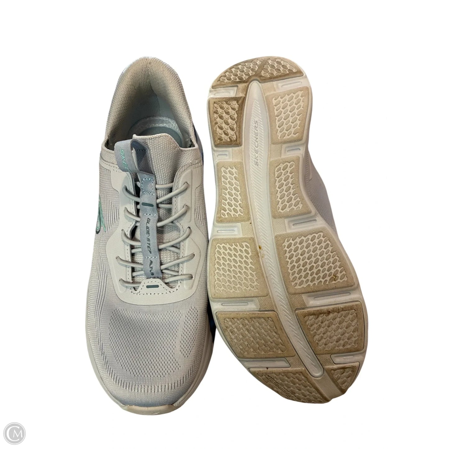 Shoes Athletic By Skechers In Blue, Size: 7.5