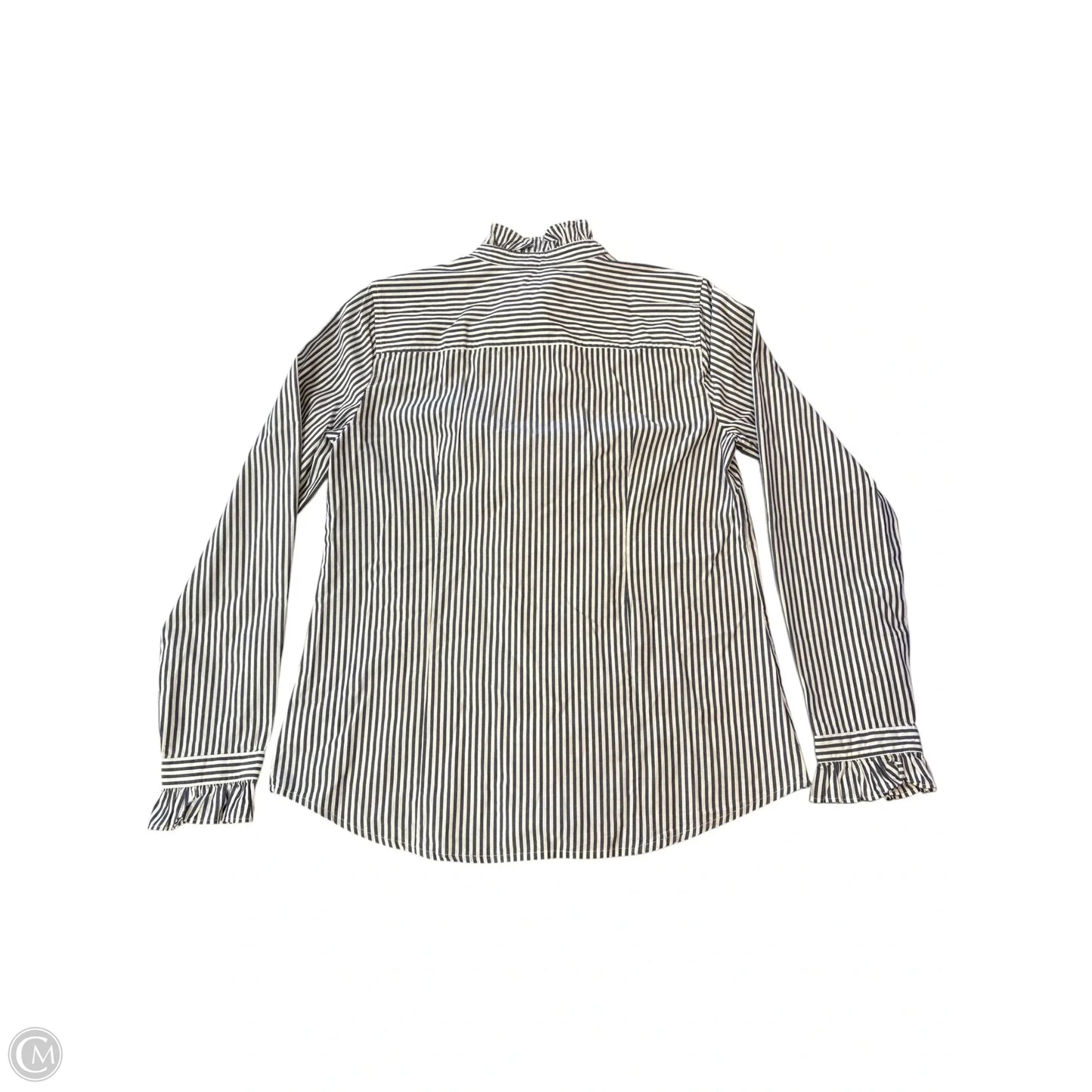 Top Long Sleeve By J. Crew In Striped Pattern, Size: S
