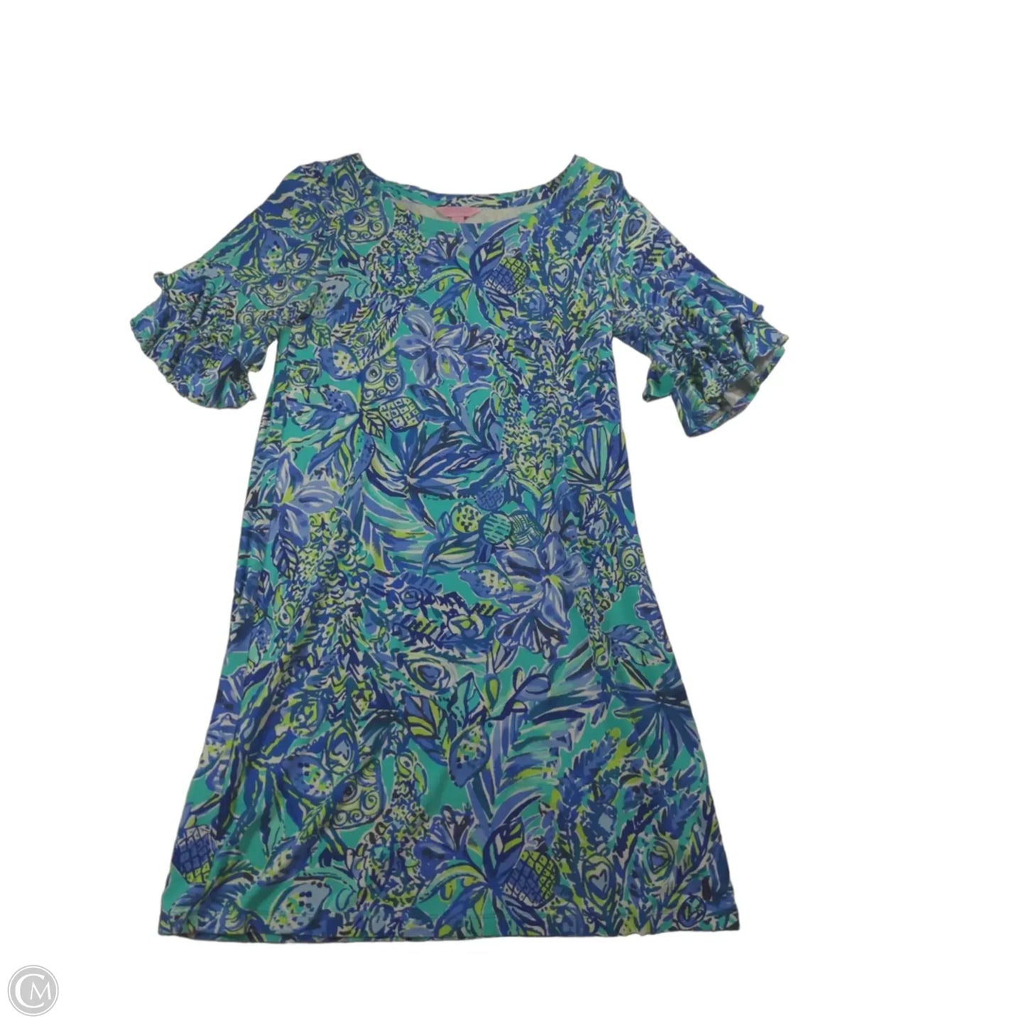 Dress Designer By Lilly Pulitzer In Floral Print, Size: S