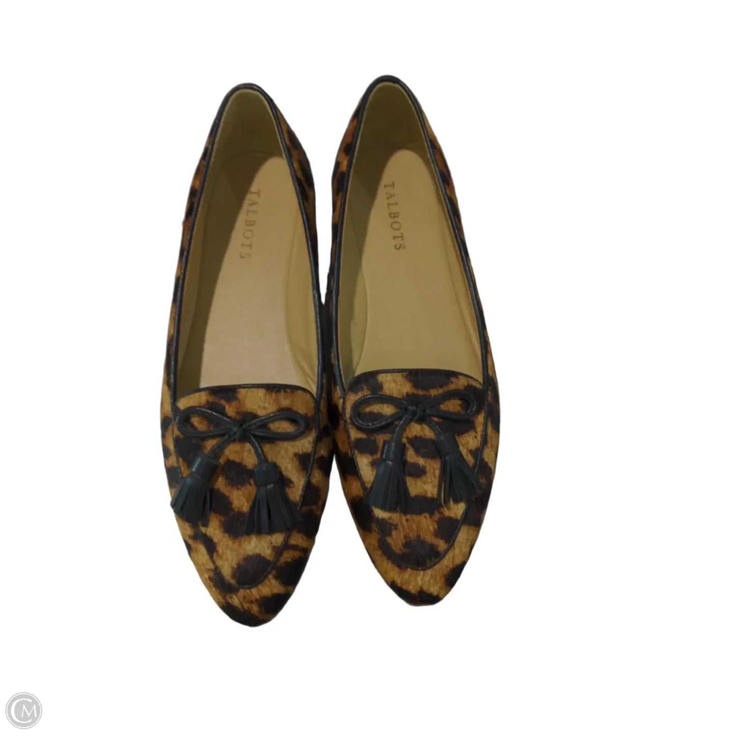 Sandals Flats By Talbots In Animal Print, Size: 8.5