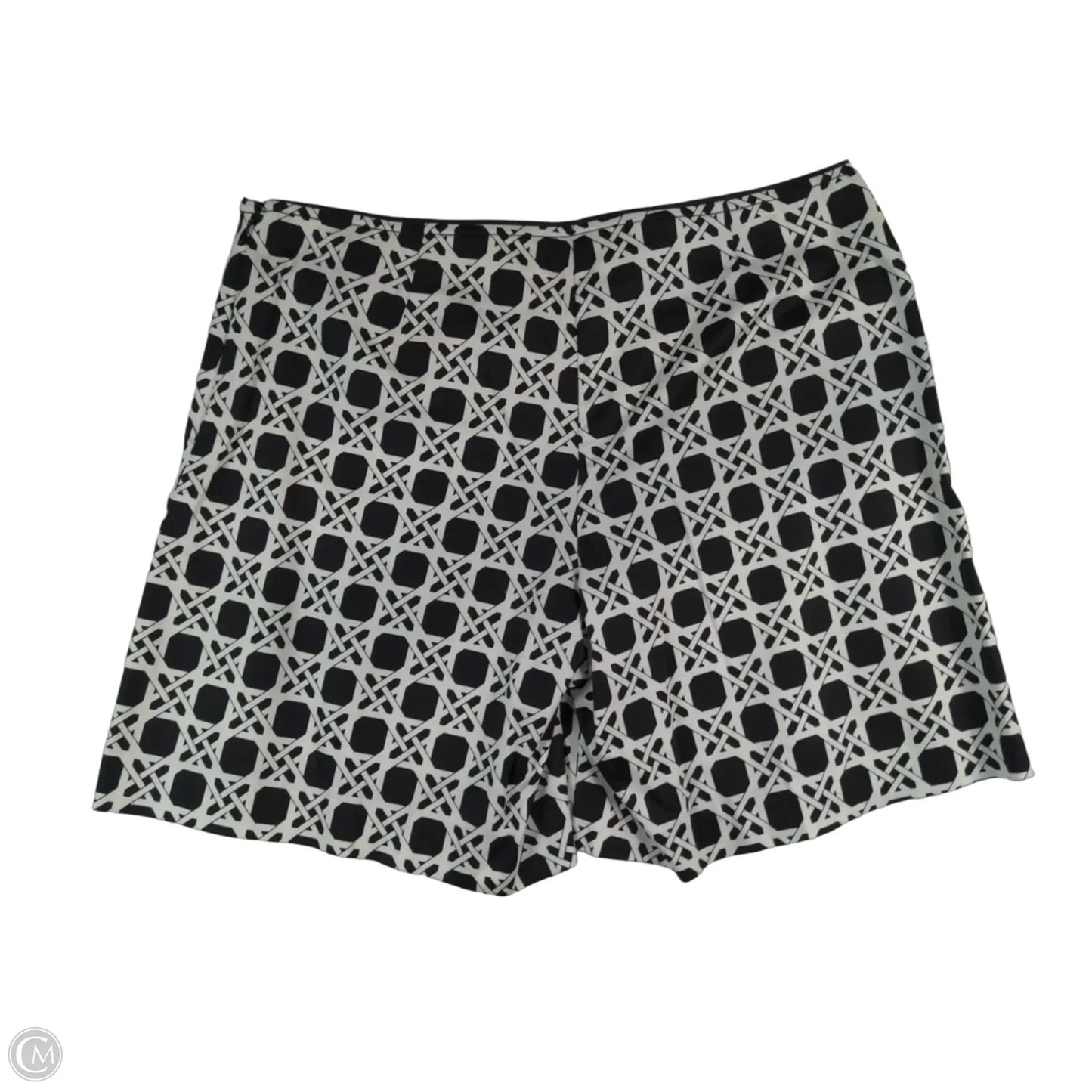 Skort By White House Black Market In Black & White, Size: 8