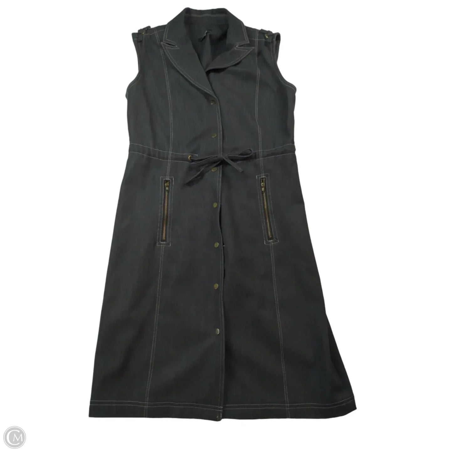 Dress Casual Midi By Premise In Black, Size: 2