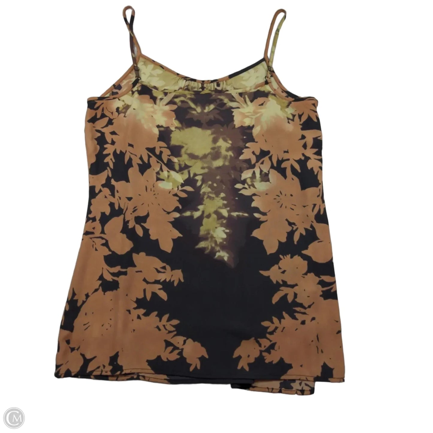 Top Sleeveless By Cabi In Floral Print, Size: S