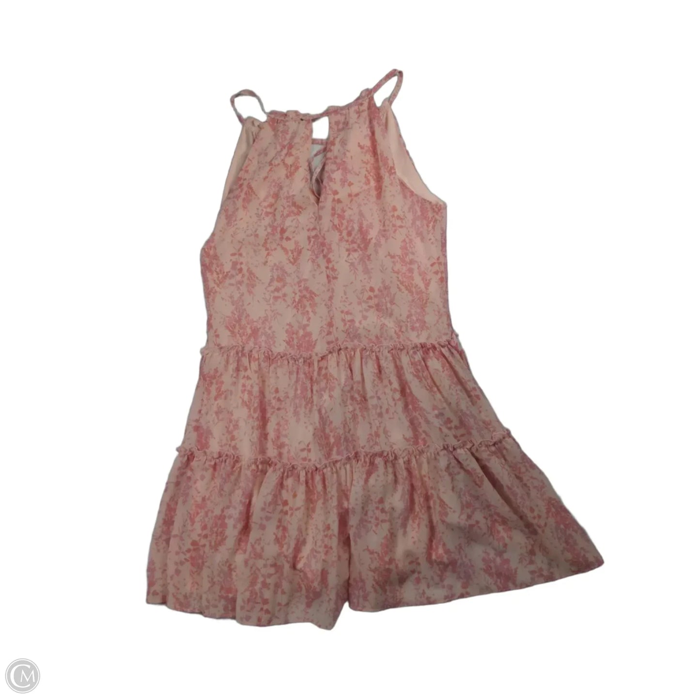 Dress Casual Midi By Drew In Pink & White, Size: Xs
