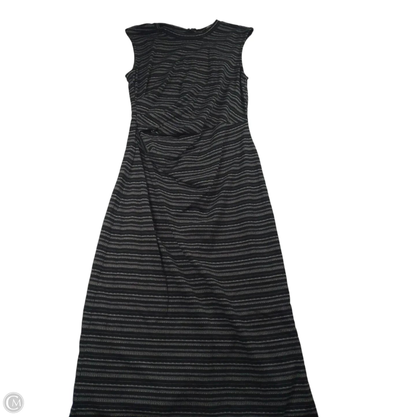Dress Casual Maxi By Loft In Black & White, Size: 8