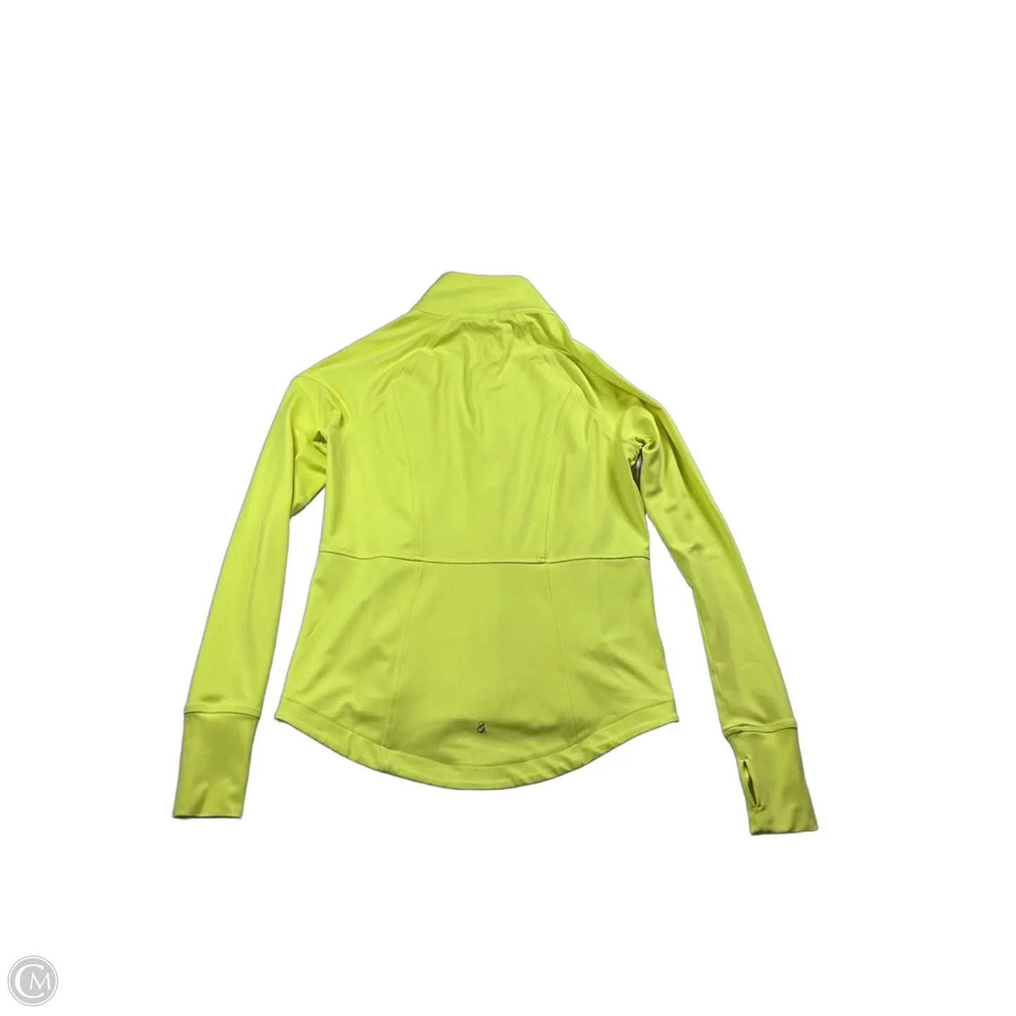 Athletic Jacket By Lou And Grey In Yellow, Size: Xs