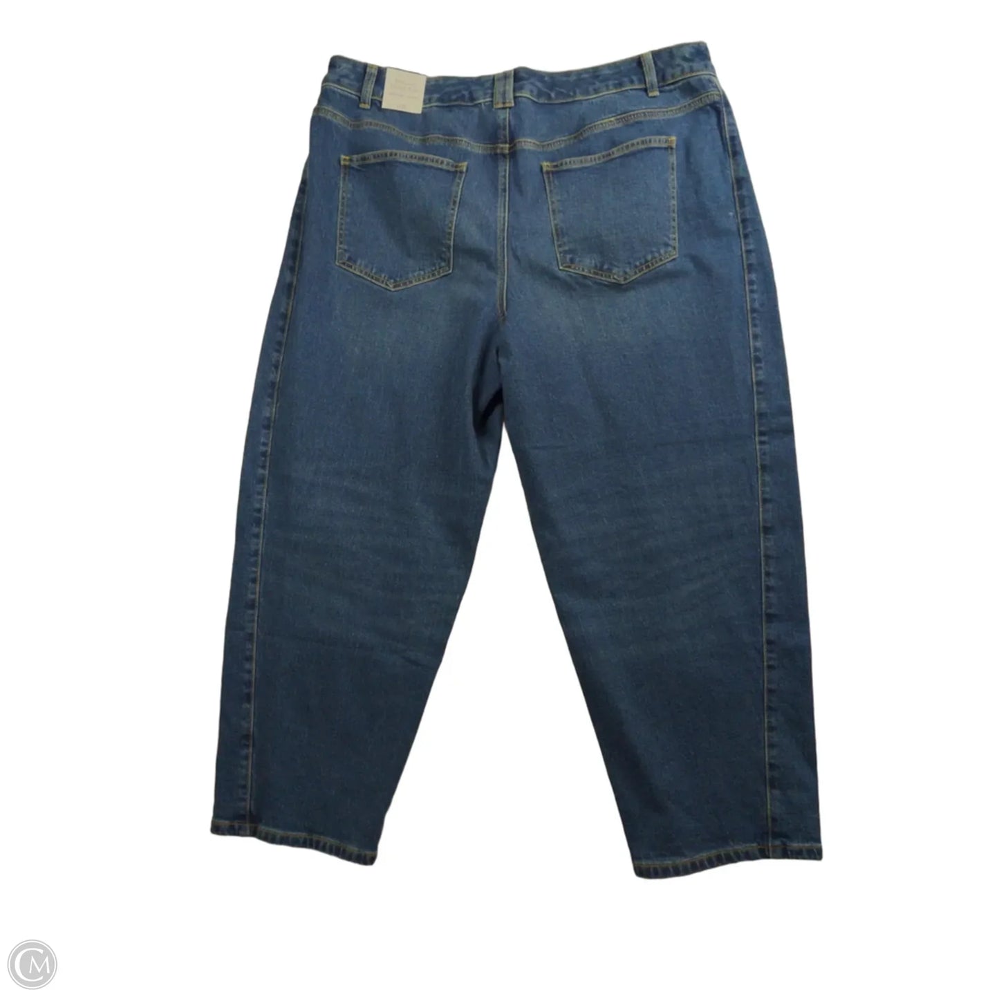 Jeans Boyfriend By Talbots In Blue Denim, Size: 18