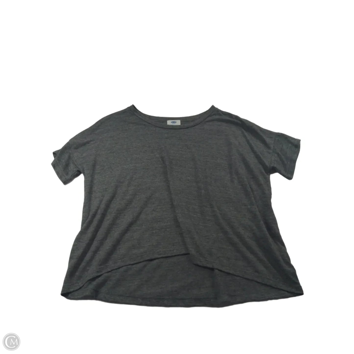 Top Short Sleeve Basic By Old Navy In Grey, Size: Xs