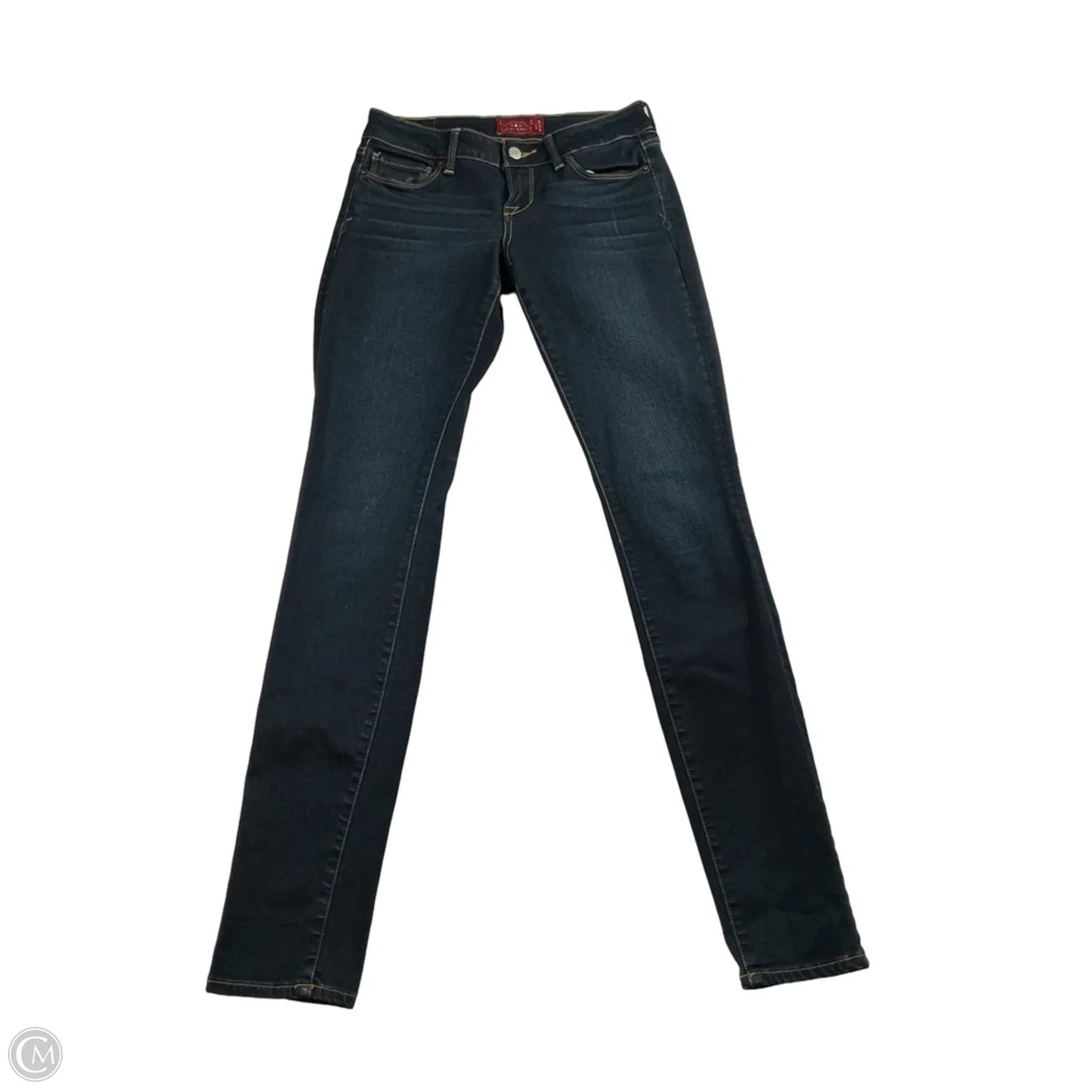 Jeans Skinny By Lucky Brand In Blue Denim, Size: 0