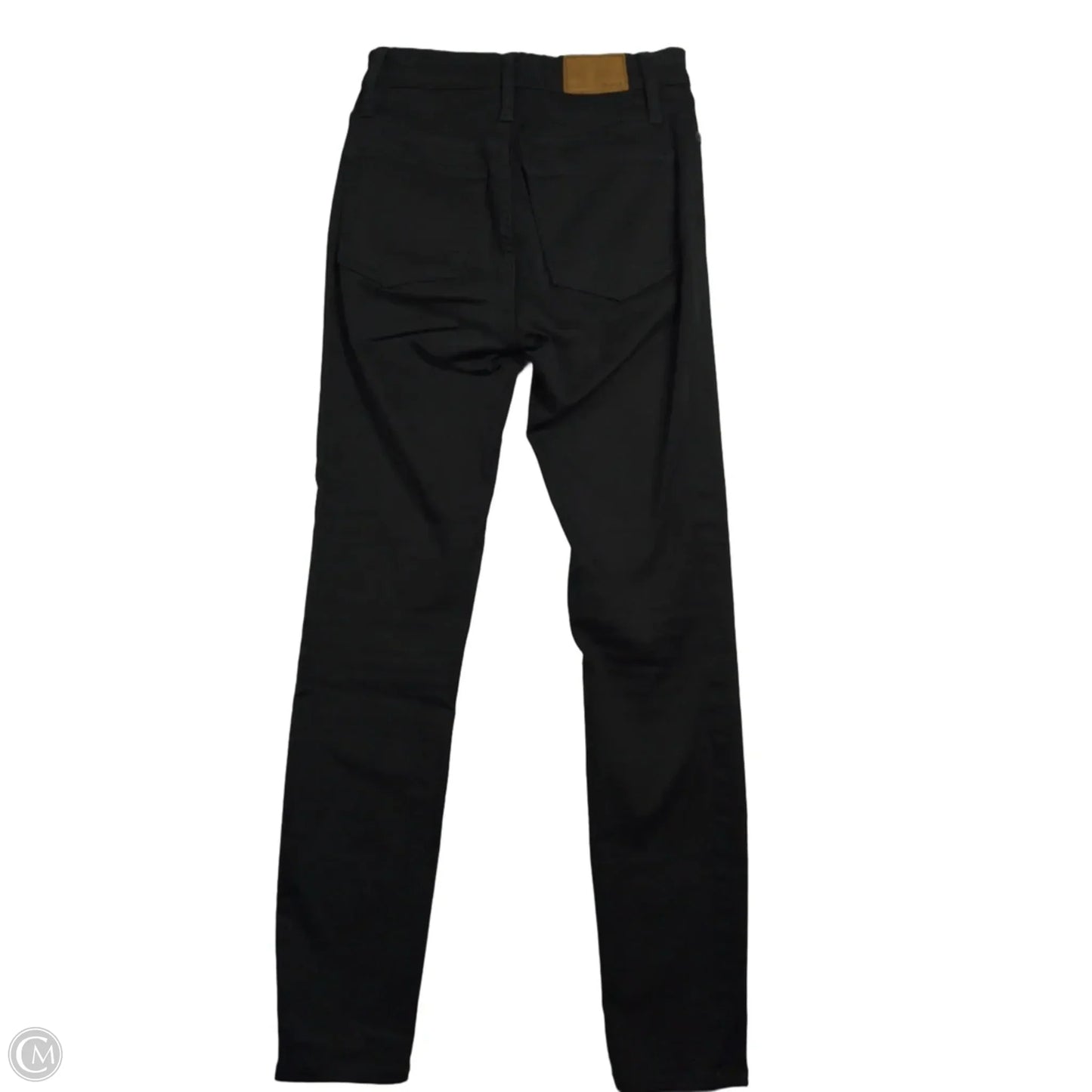 Jeans Skinny By Madewell In Black, Size: 0