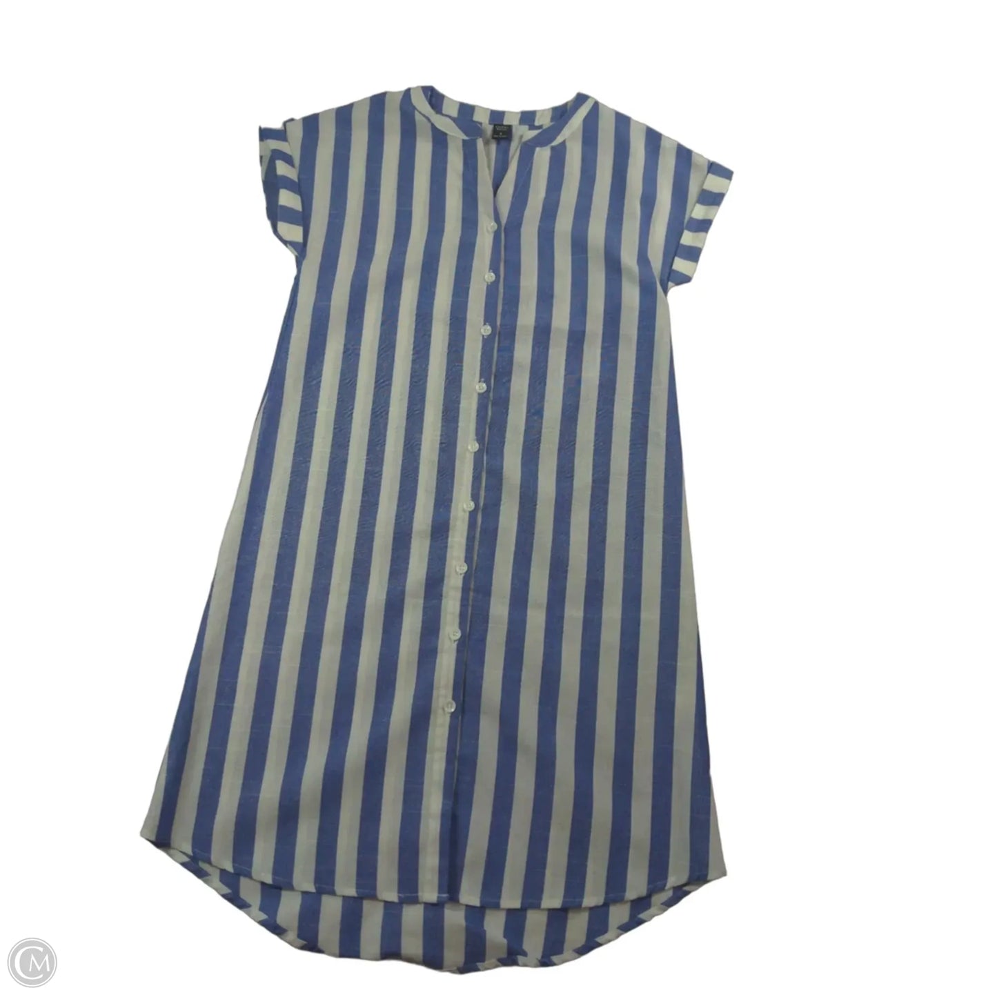 Dress Casual Midi By Emery Rose In Striped Pattern, Size: S