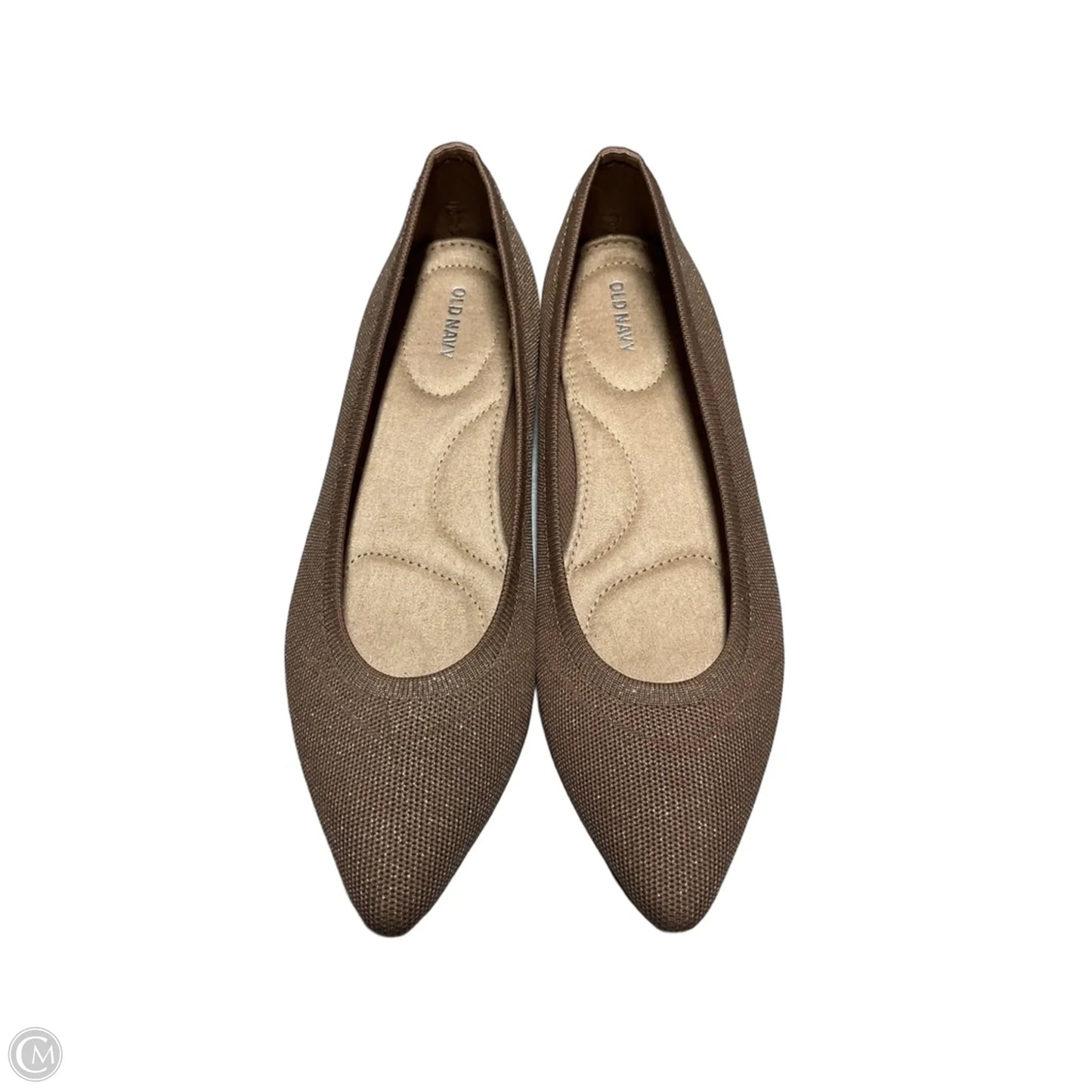 Shoes Flats By Old Navy In Gold, Size: 10