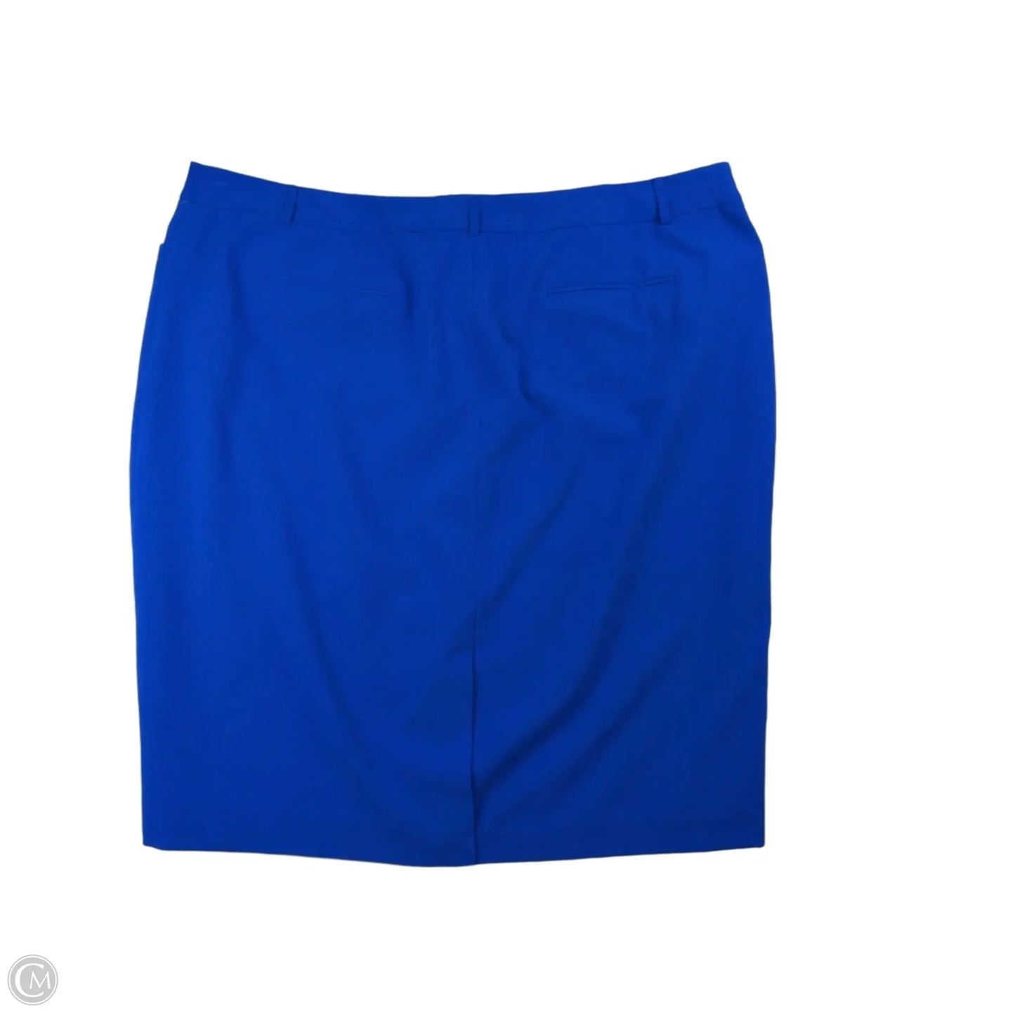 Skirt Mini & Short By Calvin Klein In Blue, Size: 22