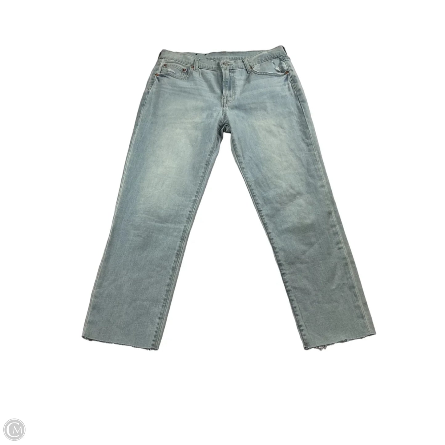 Jeans Boyfriend By Gap In Blue Denim, Size: 8