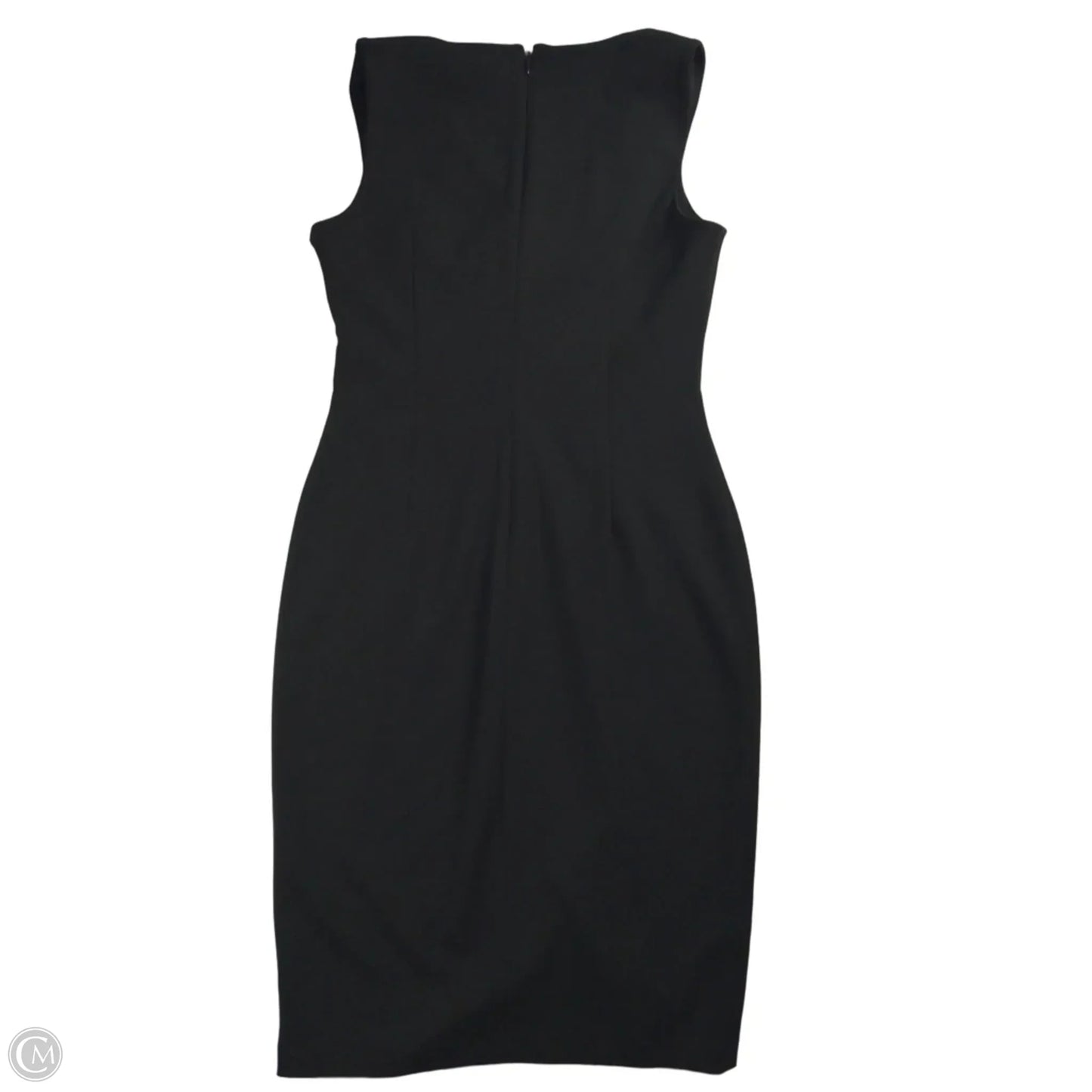Dress Work By Calvin Klein In Black, Size: 8
