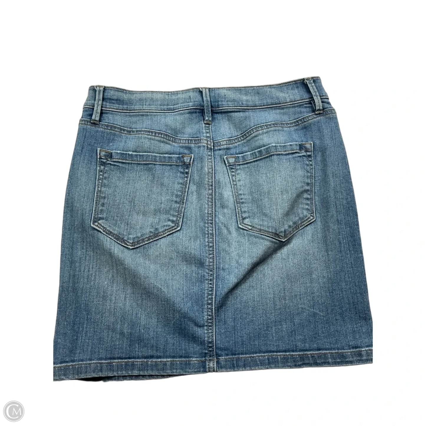 Skirt Maxi By Loft In Blue Denim, Size: 2