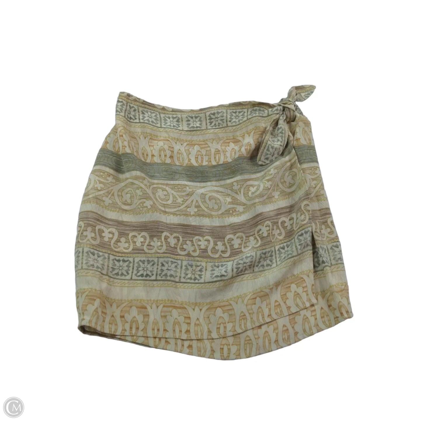 Skirt Midi By Ann Taylor In Beige, Size: M