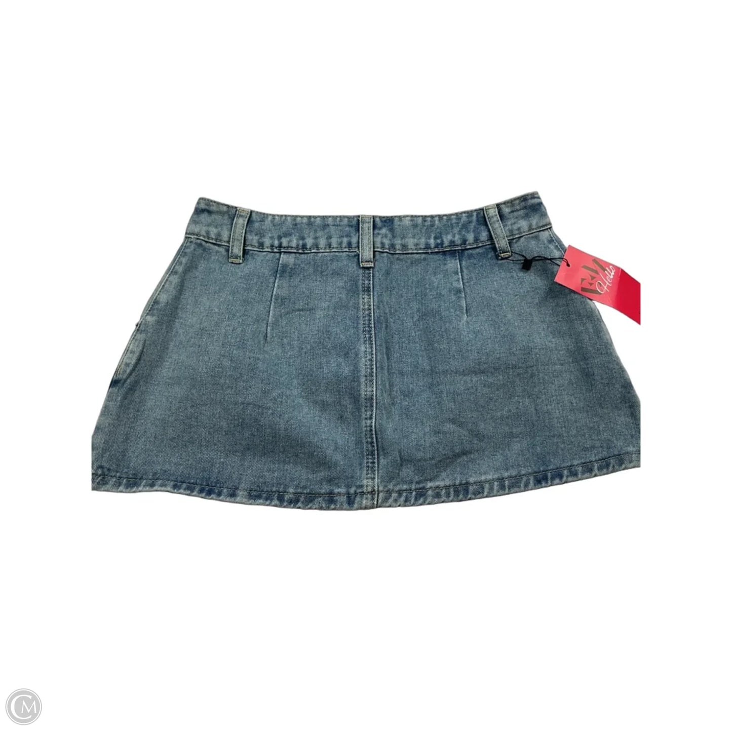Skirt Mini & Short By Clothes Mentor In Blue Denim, Size: S