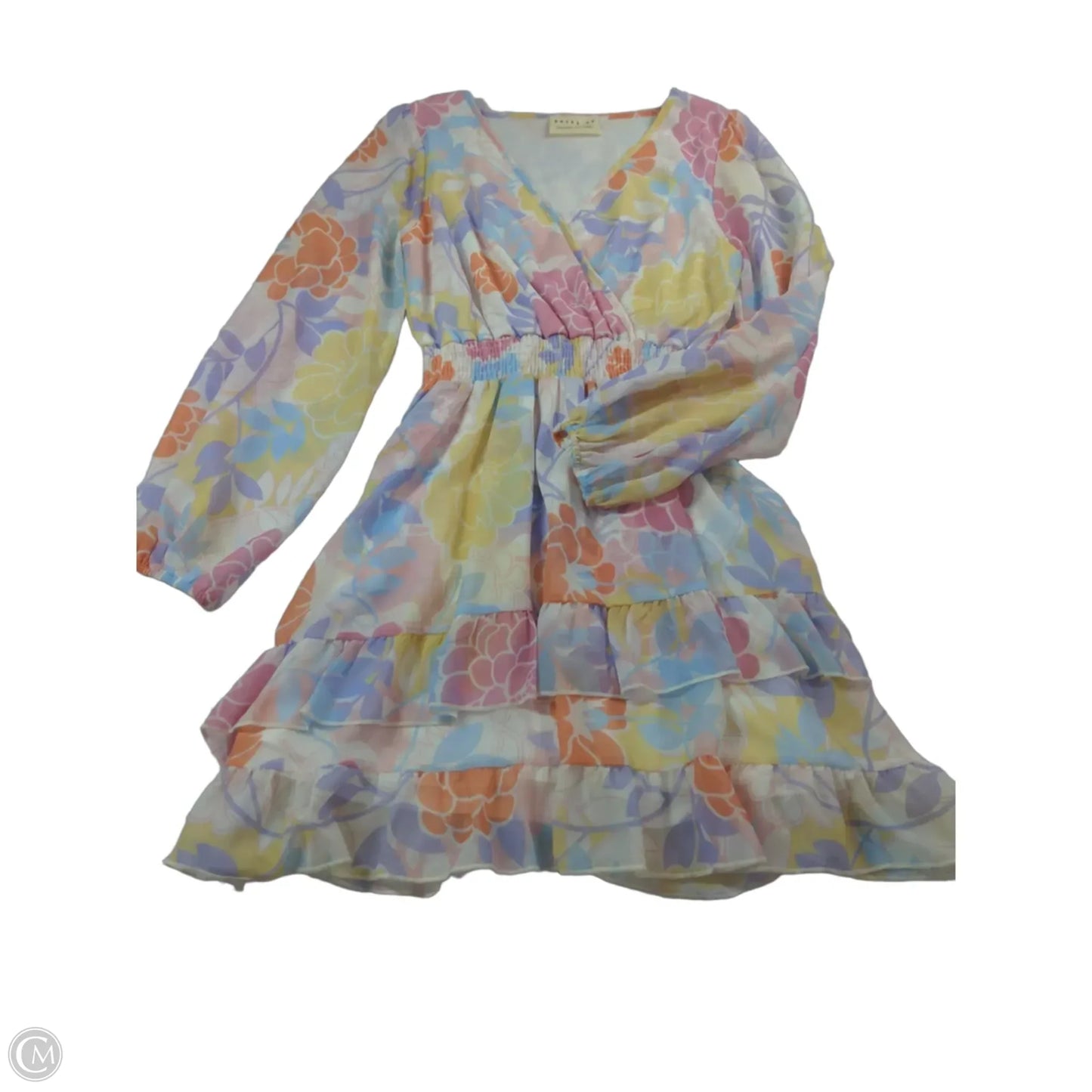 Dress Casual Short By Dress Up In Floral Print, Size: S