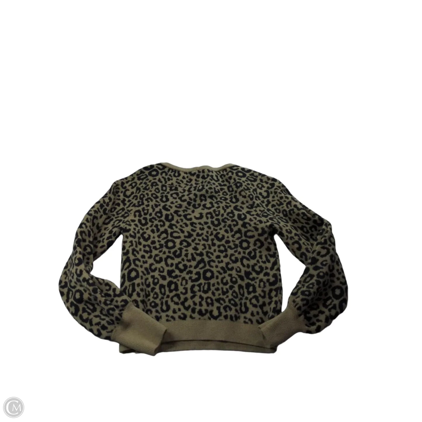 Sweater By Abercrombie And Fitch In Animal Print, Size: Xs