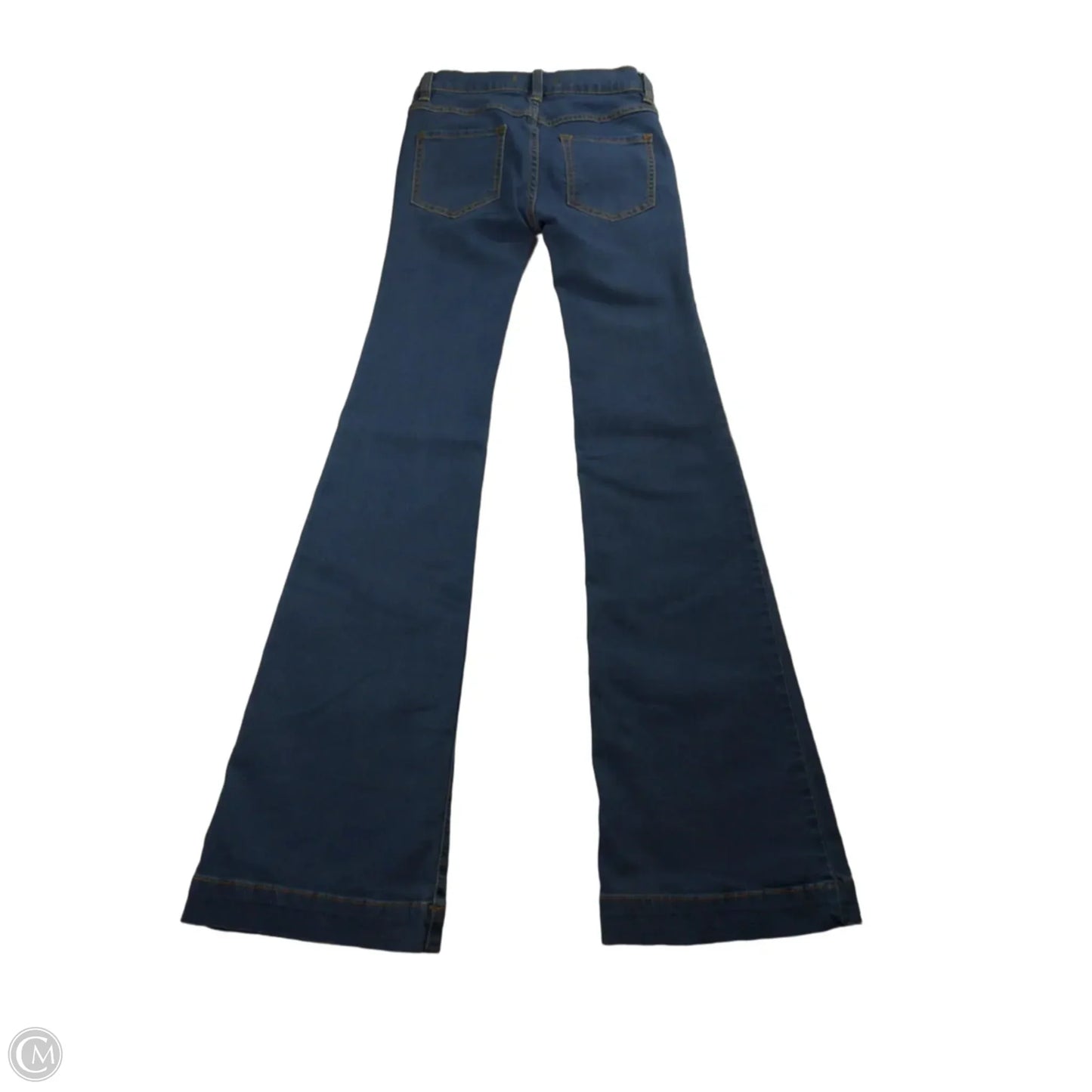 Jeans Boot Cut By Free People In Blue Denim, Size: 24