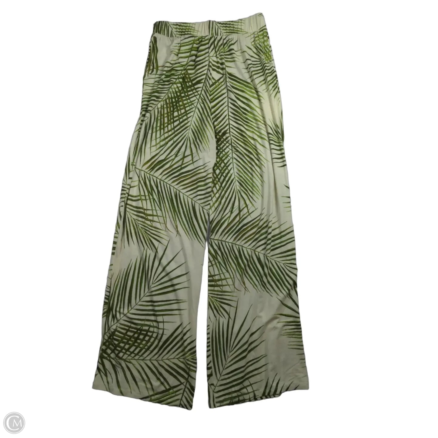 Pants Lounge By H&m In Green & White, Size: Xs