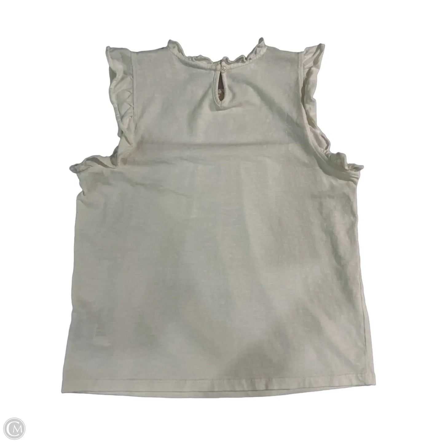 Top Sleeveless By J. Crew In Blue & White, Size: Xs