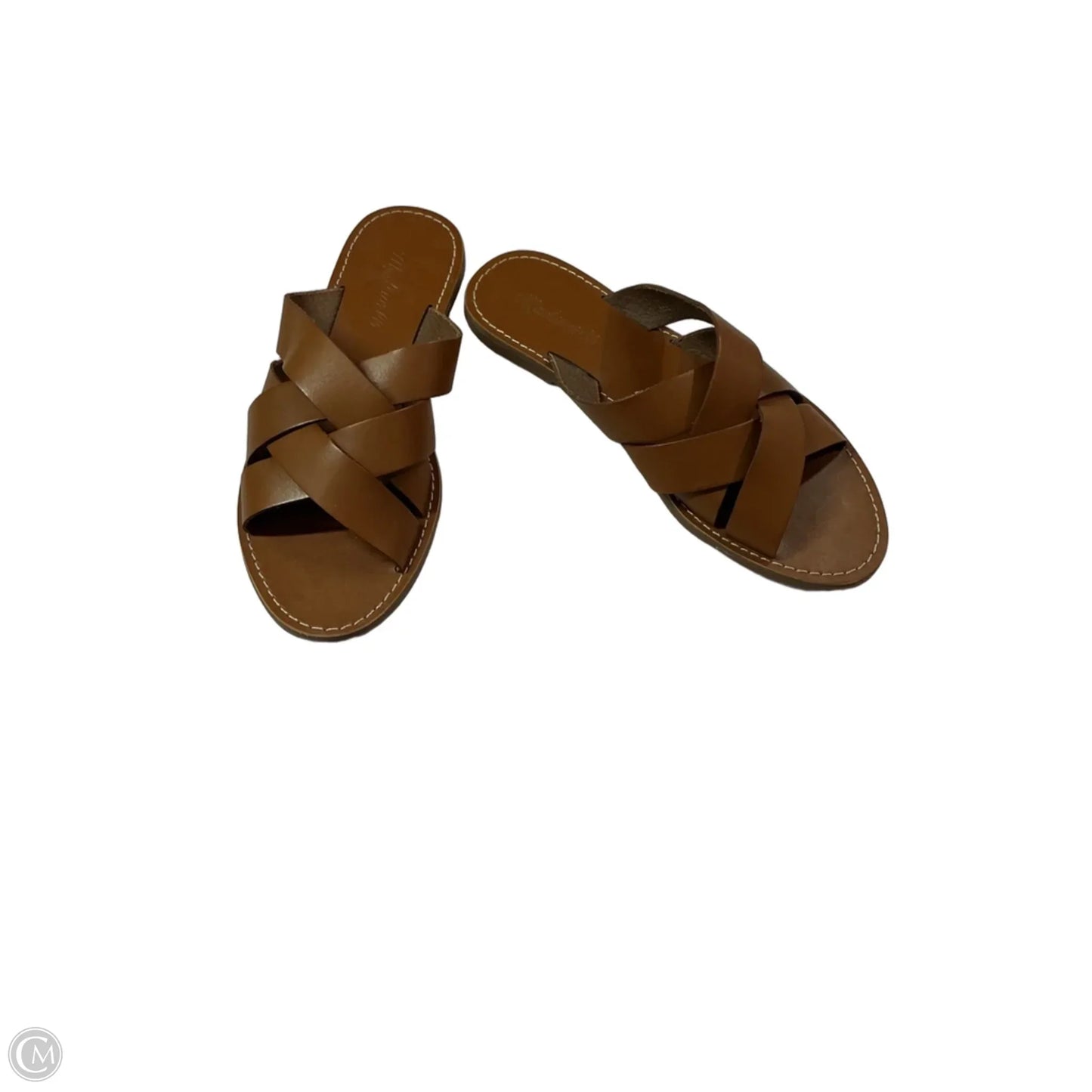 Sandals Flats By Madewell In Brown, Size: 8.5