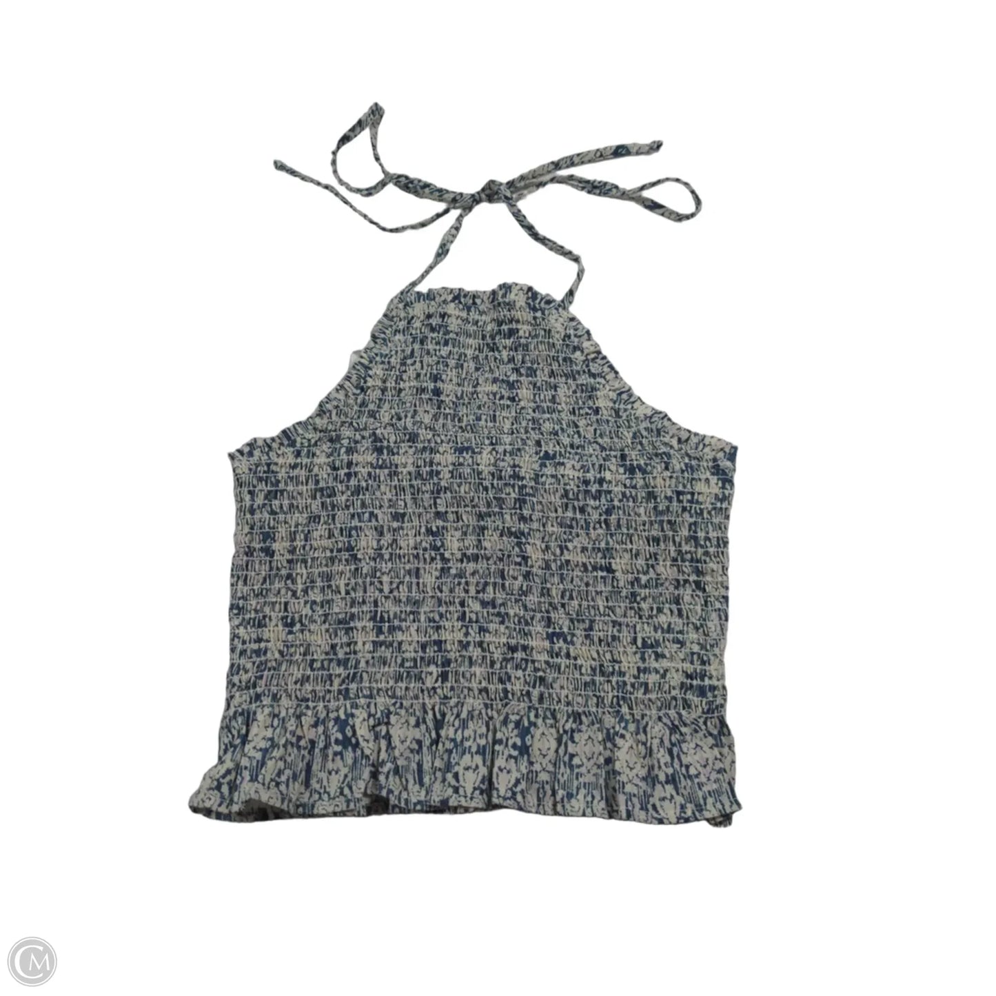 Tank Top By Sadie & Sage In Blue & White, Size: Xs