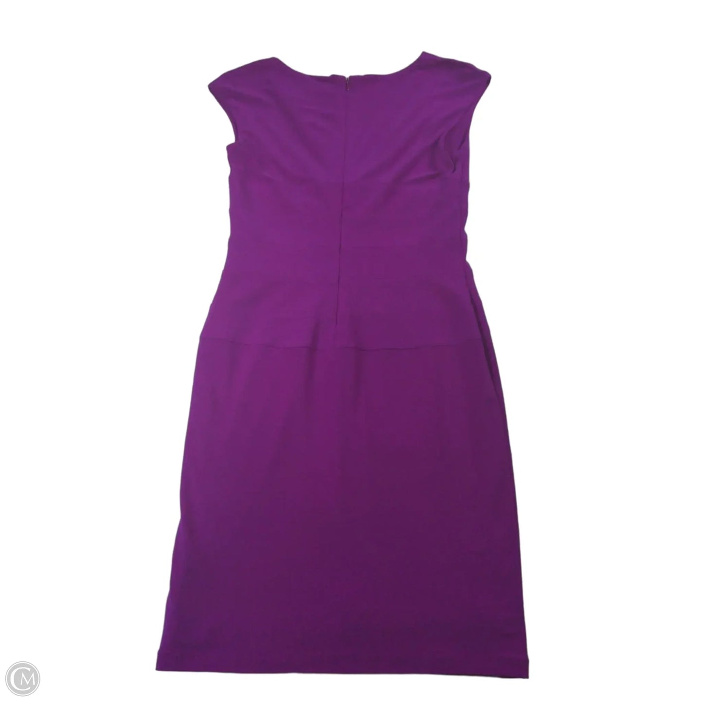 Dress Work By Lauren By Ralph Lauren In Purple, Size: 4
