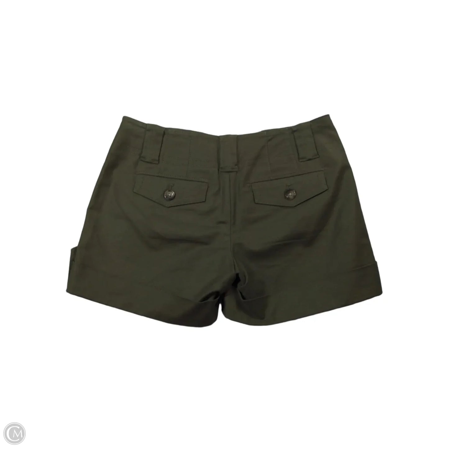 Shorts By Ann Taylor In Green, Size: 0p