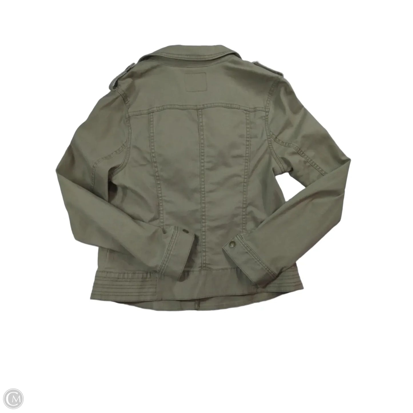 Jacket Utility By Ruff Hewn In Beige, Size: M