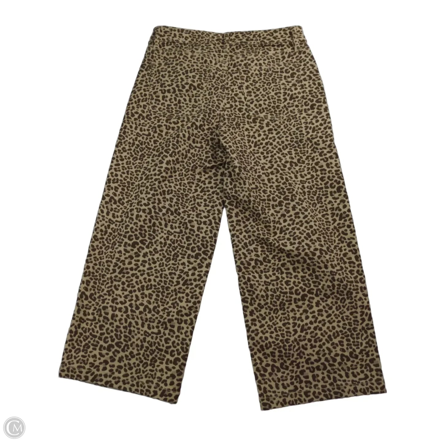 Pants Cropped By Talbots In Animal Print, Size: 2p