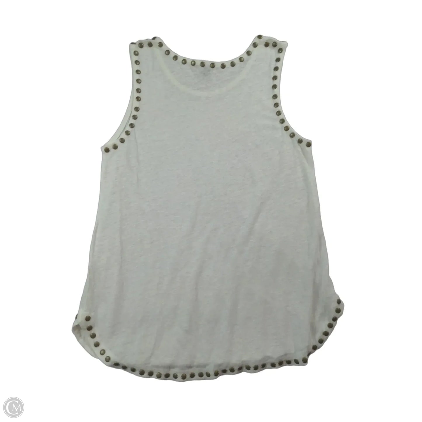 Top Sleeveless By J. Crew In White, Size: S