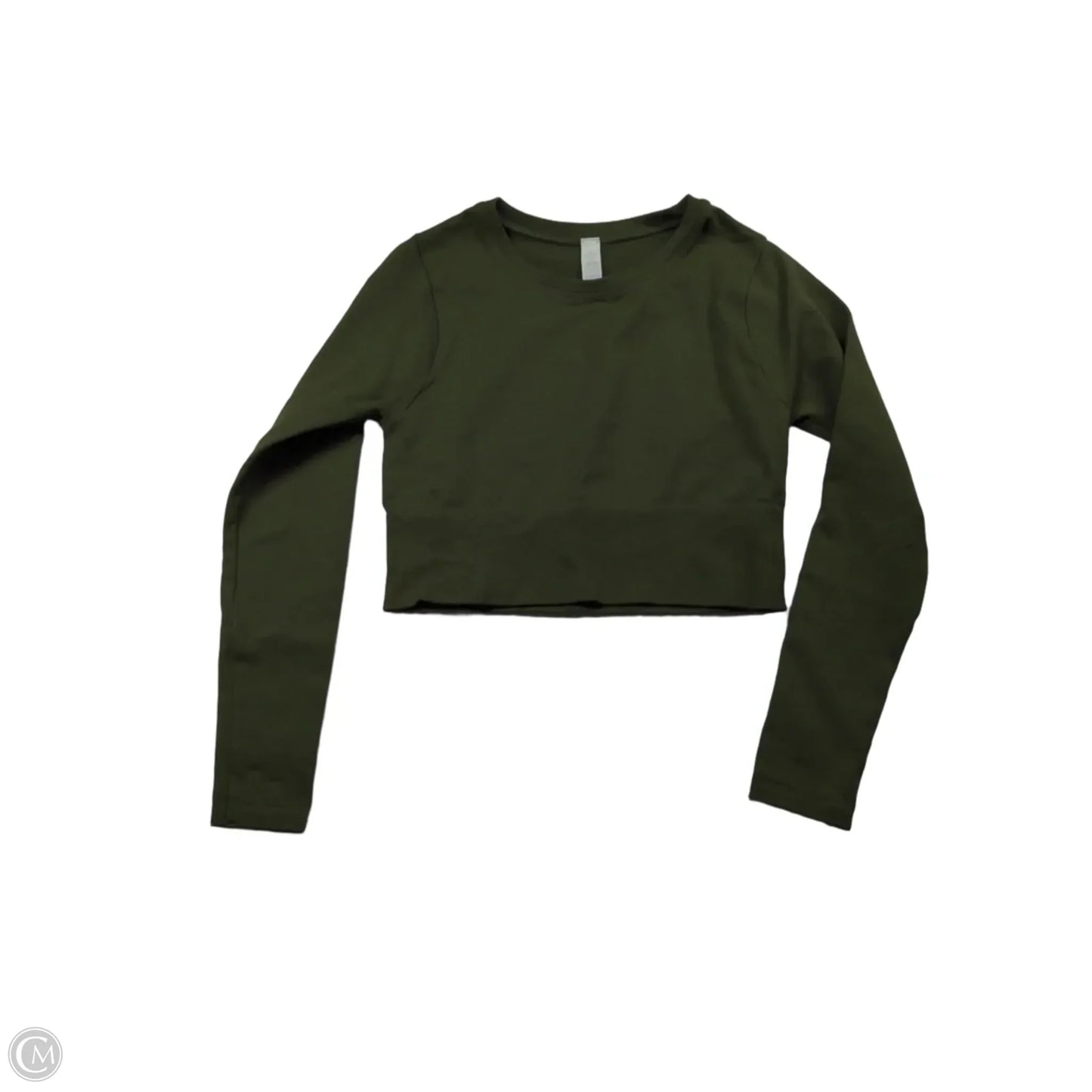 Athletic Top Long Sleeve Crewneck By Aerie In Green, Size: S