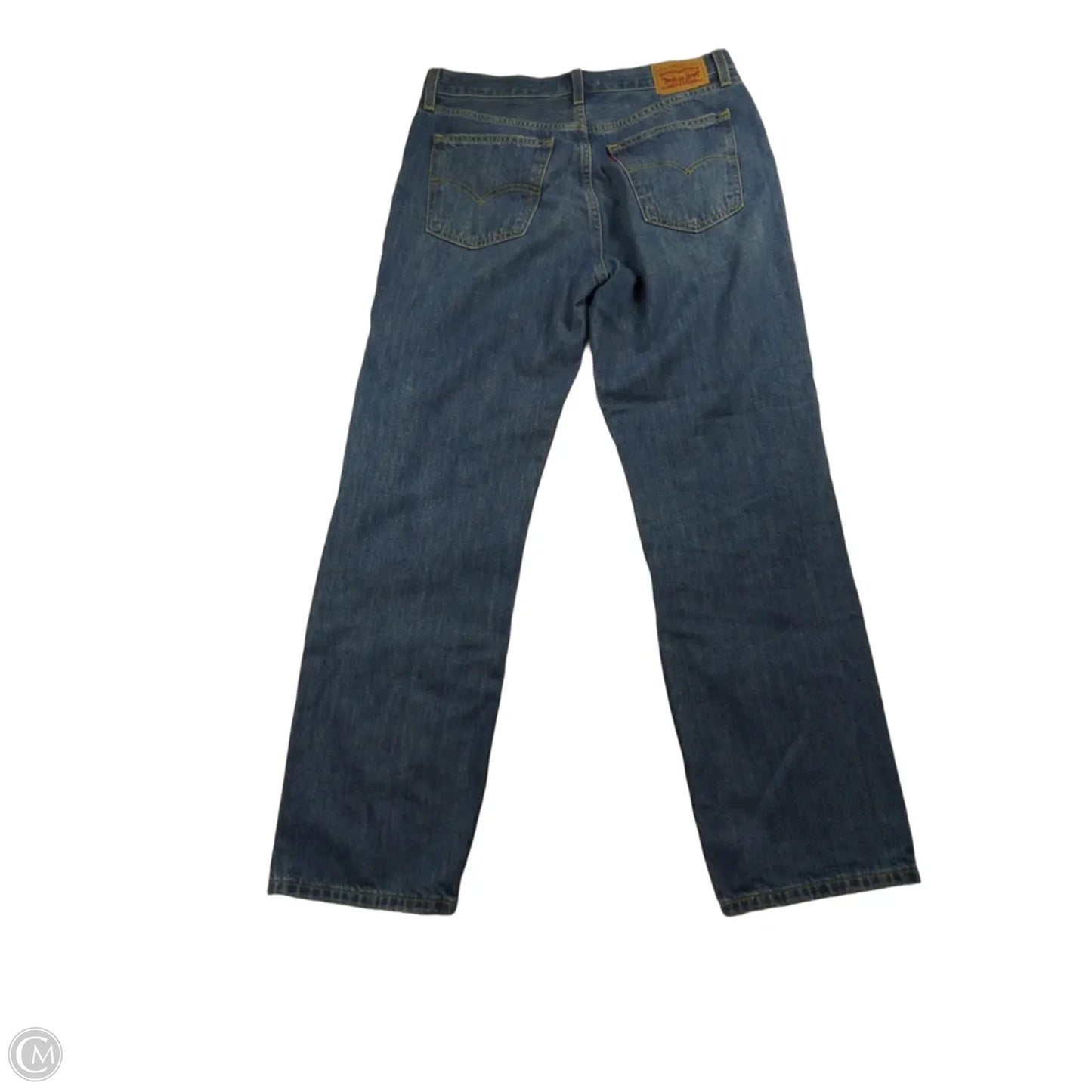 Jeans Boyfriend By Levis In Blue Denim, Size: 8