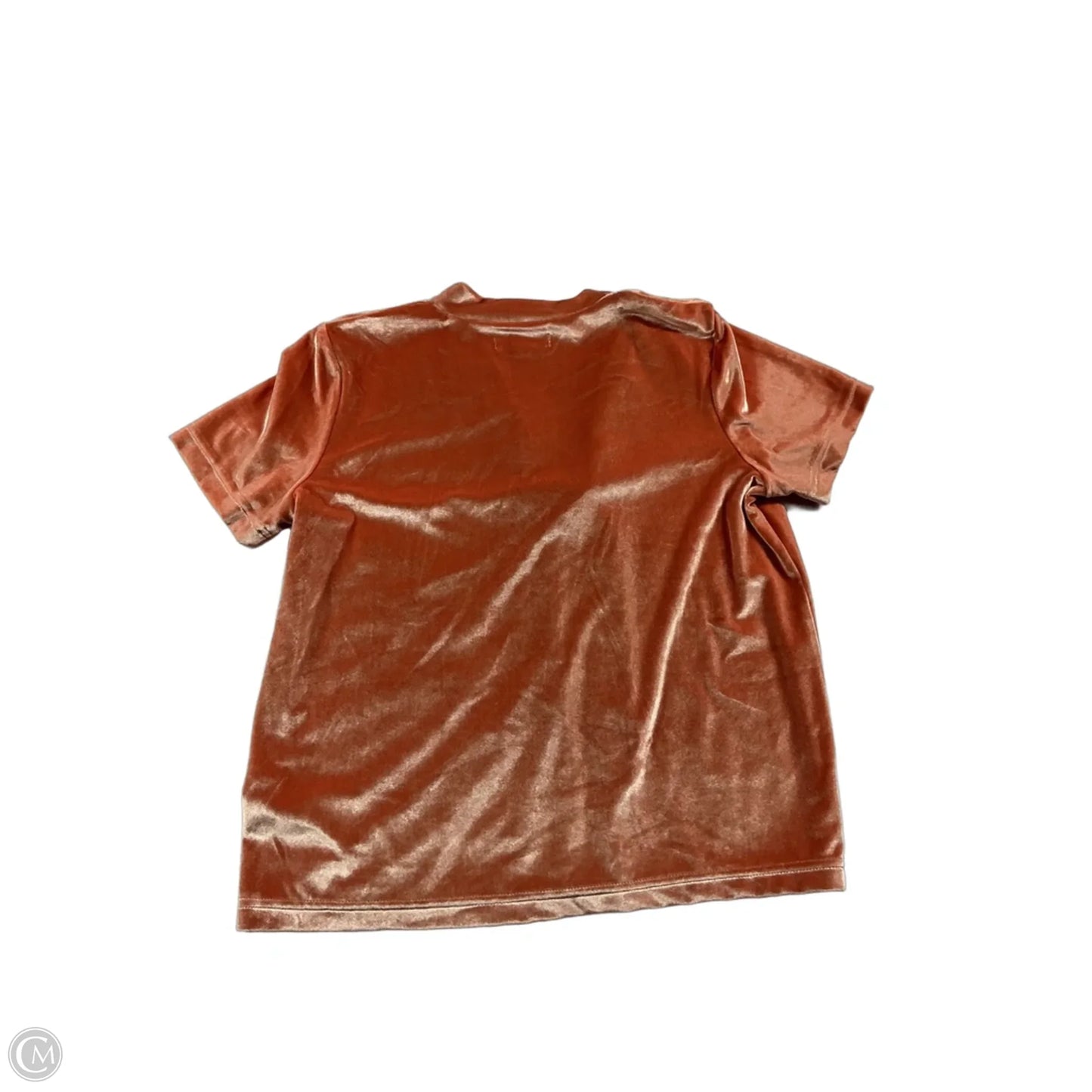 Top Short Sleeve By Madewell In Coral, Size: Xs
