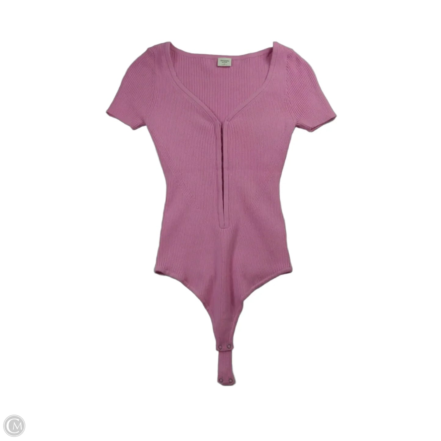 Bodysuit By Abercrombie And Fitch In Pink, Size: M