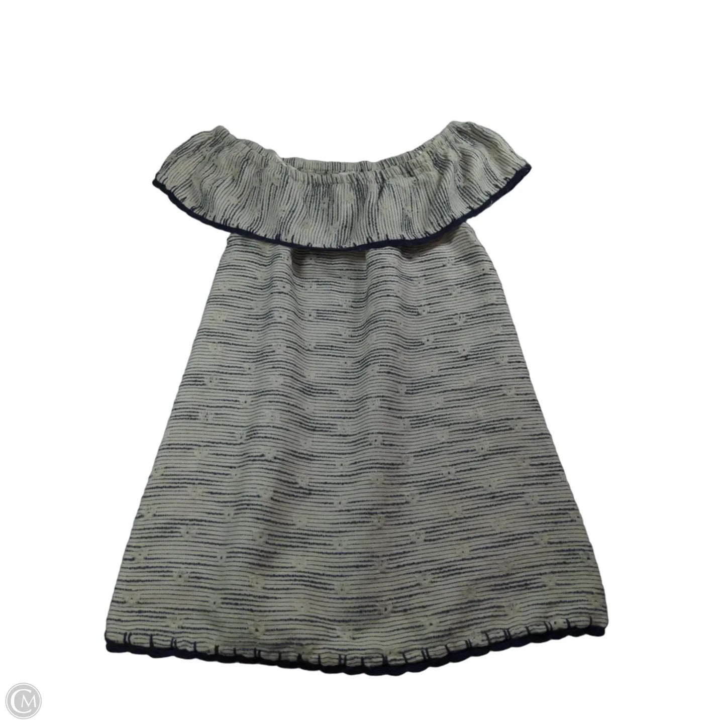 Dress Casual Maxi By Avenue In Black & White, Size: 12