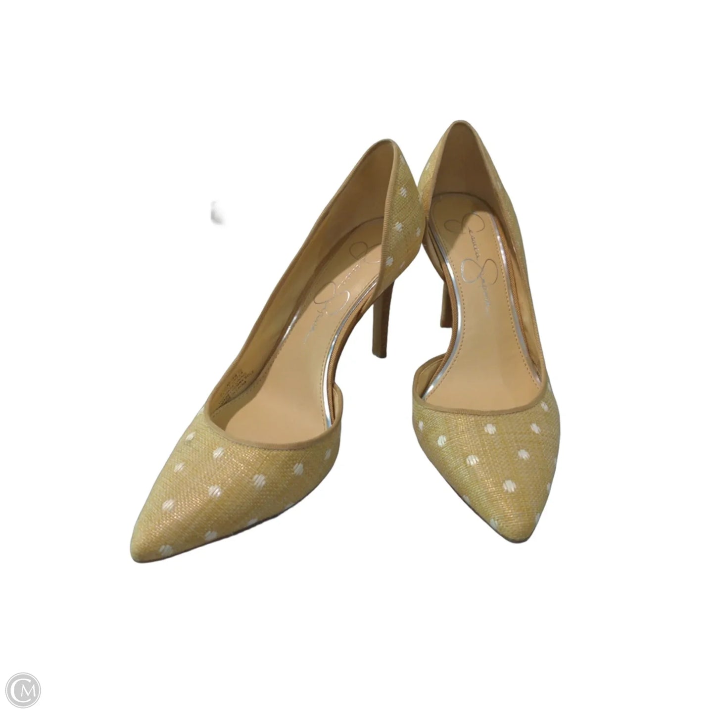 Shoes Heels Stiletto By Jessica Simpson In Polkadot Pattern, Size: 6.5